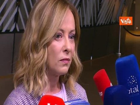 Meloni al Consiglio Ue: A Italia verrà riconosciuto ruolo che le spetta