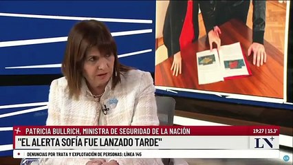 Patricia Bullrich sobre el caso Loan