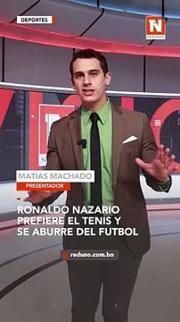 #Deportes | Ronaldo Nazario ha confirmado que el fútbol ya no es su deporte favorito. El dos veces ganador del Balón de Oro es un gran aficionado al tenis.
