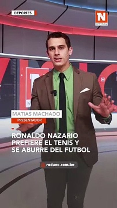 #Deportes |  Ronaldo Nazario ha confirmado que el fútbol ya no es su deporte favorito. El dos veces ganador del Balón de Oro es un gran aficionado al tenis.