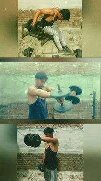 3 Best FULL BODY Workouts with DUMBBELLS at Home & Gym #heermlgangaputra #naturalbodybuilding #exercise #fitness #muscle #training #tips #viral