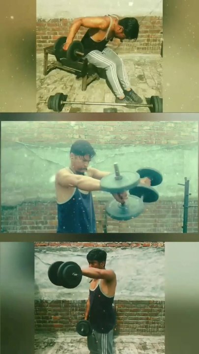 3 Best FULL BODY Workouts with DUMBBELLS at Home & Gym  #heermlgangaputra #naturalbodybuilding #exercise #fitness #muscle #training #tips #viral