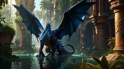 The Dragon in the Shadows of the Desert