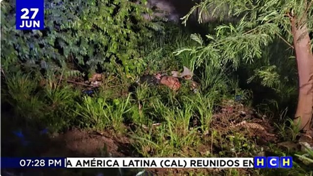 Encuentran cadáver Embolsado en el bulevar del Este en San Pedro Sula