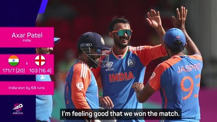 Player of the match Patel more concerned about India's team performance