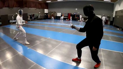 Le Geste Parfait - L'enchaînement "main cuisse" en escrime (épée)