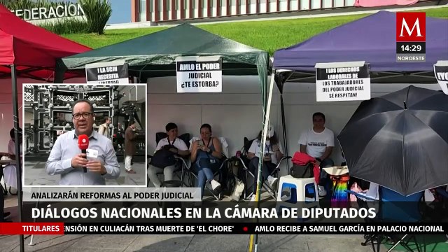 La Cámara de Diputados se prepara para llevar a cabo los diálogos sobre la reforma al Poder Judicial