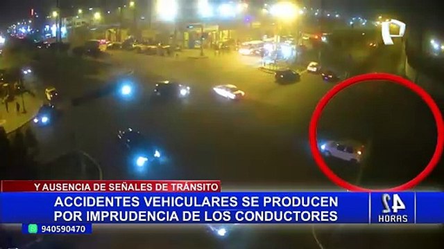 Accidentes de tránsito en Lima: exceso de velocidad, imprudencia y alcohol son las causas principales