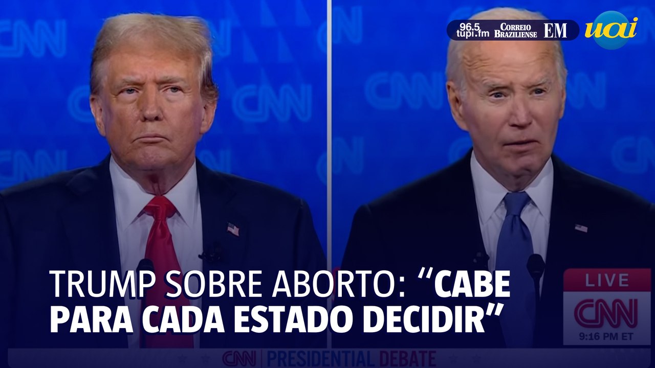 Trump quer a decisão sobre aborto seja dos estados; Biden diz que vai restaurar direito constitucional