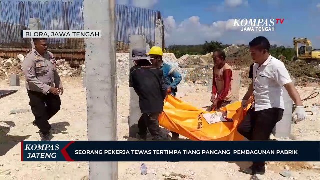 Seorang Pekerja Tewas Tertimpa Tiang Pancang Pembangunan Pabrik