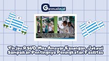 Tinjau RSUD Mas Amsyar Kasongan, Presiden Jokowi Sampaikan Pentingnya Peningkatan Fasilitas