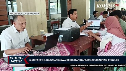 Sistem Eror, Ratusan Siswa di Kulonprogo Kesulitan Daftar Jalur Zonasi Reguler