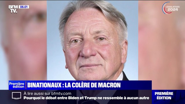 Le député RN Roger Chudeau estime que les postes ministériels doivent être occupés par des Franco-Français