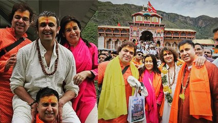Sonu Nigam Kedarnath Badrinath Darshan With Friends Viral, Sister's 50th Birthday Celebration..