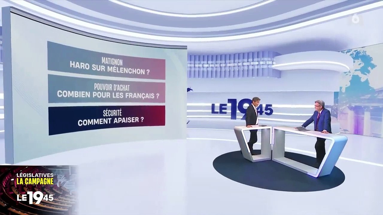 Jean-Luc Mélenchon dérape gravement hier soir sur M6 en affirmant que le slogan "Un flic mort, un vote pour le RN en moins" c'est "de l'humour" : "On a quand même encore le droit de rigoler !"