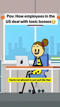 How employees in the US deal with a toxic bosses at the workplace