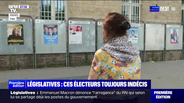 Législatives: ces électeurs ne savent toujours pas pour qui voter