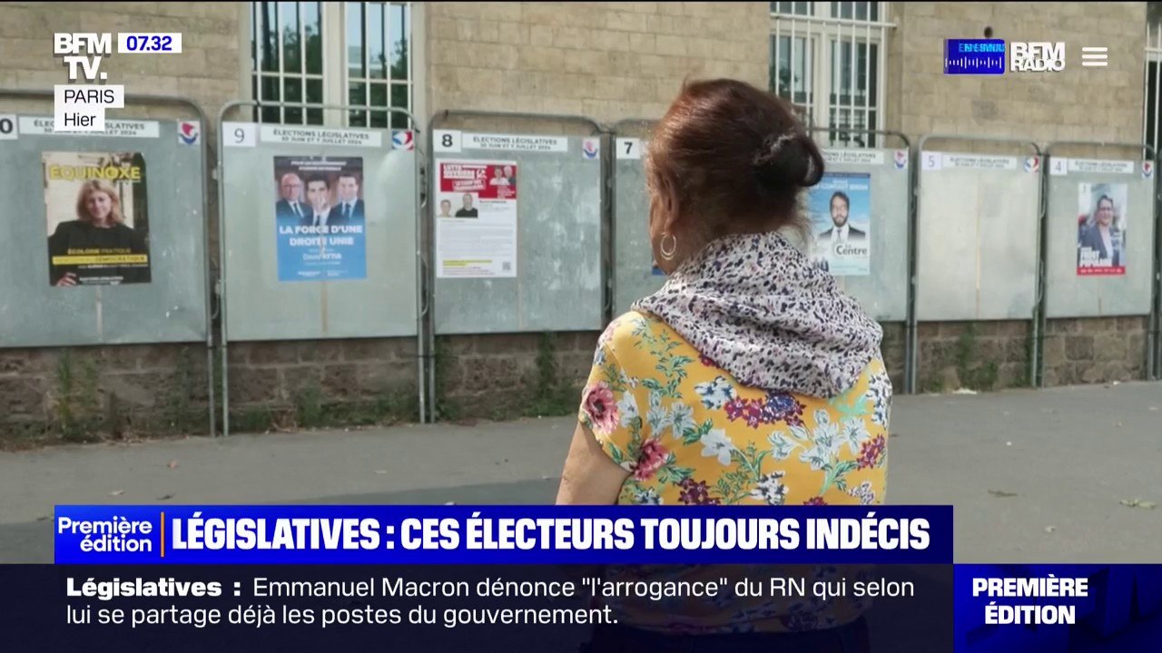 Législatives: ces électeurs ne savent toujours pas pour qui voter