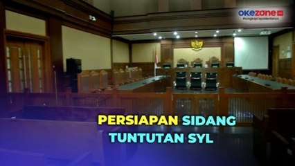 Persiapan Sidang Tuntutan SYL dan Dua Mantan Anak Buahnya