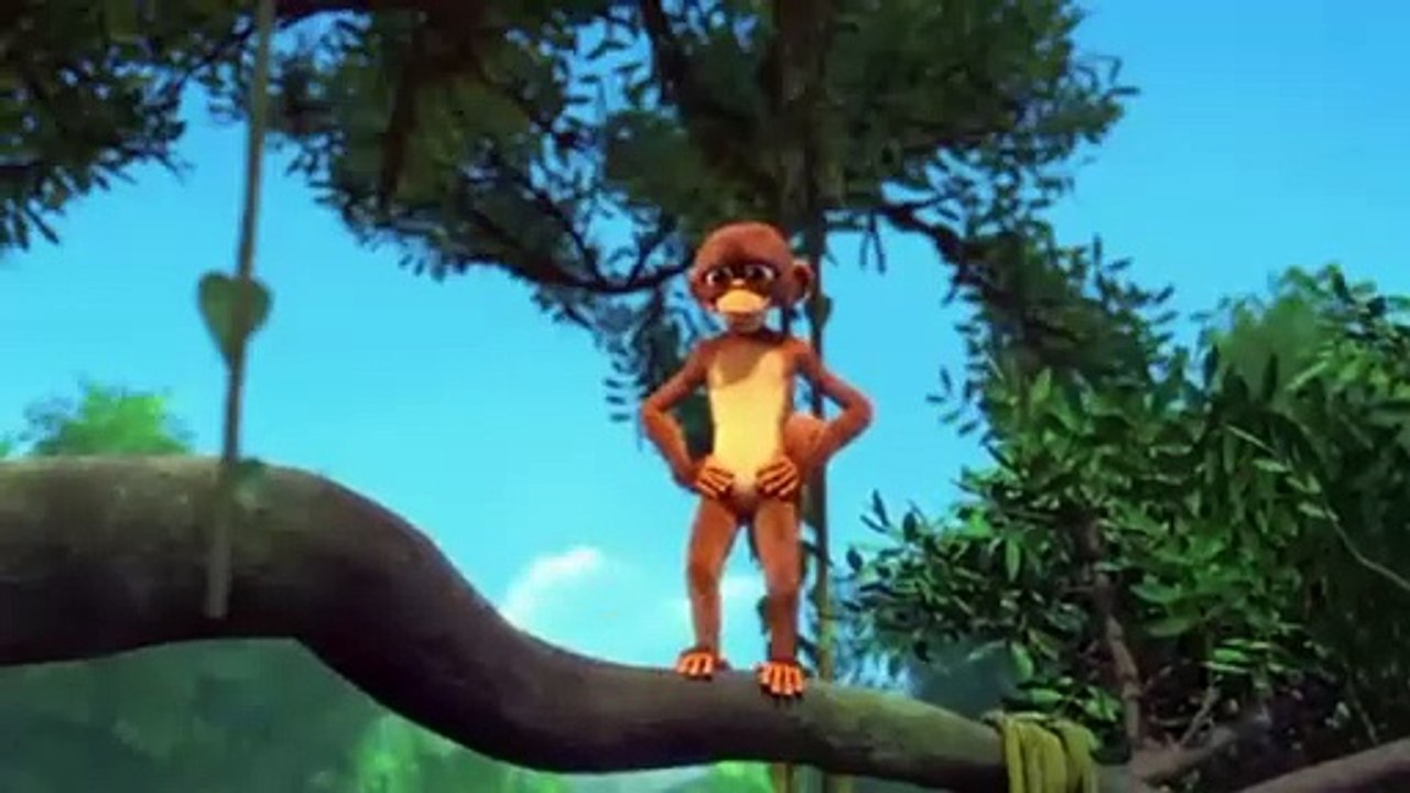 Monkey and elephant cartoon part 4