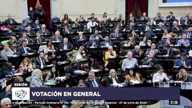 Parlamento argentino aprueba definitivamente paquete de reformas de Milei