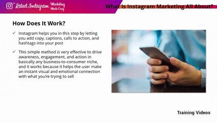 instagram marketing what is all about? video1 in English