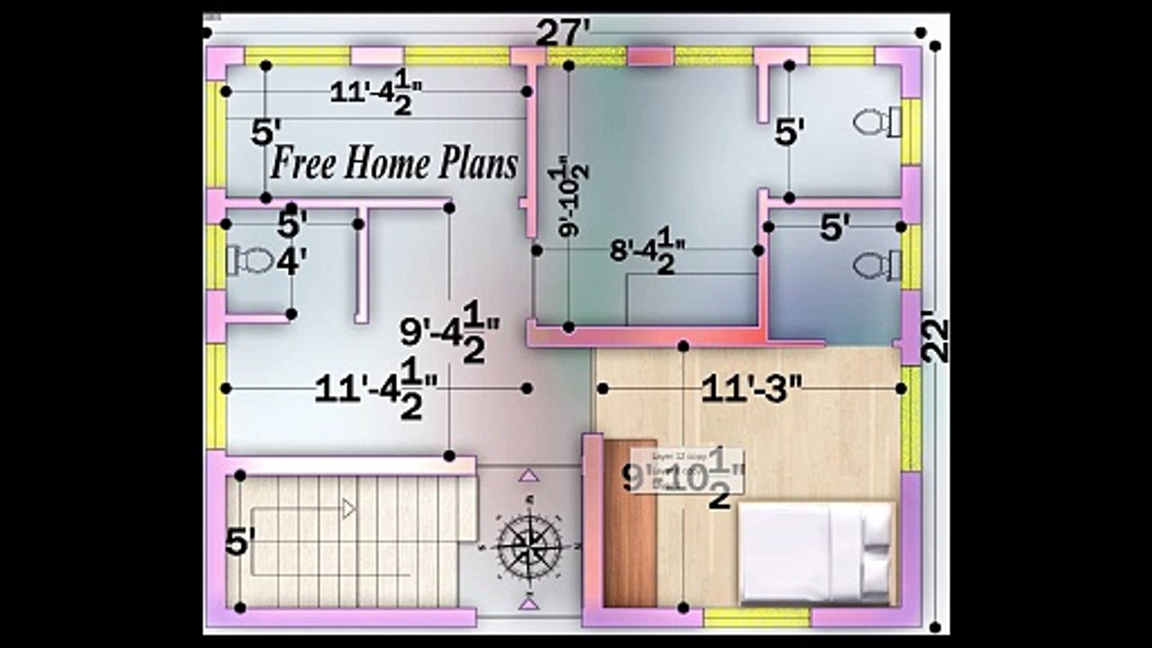 27X22  Home Plan 427