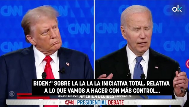 Trump vapulea a un senil Biden: «No sé qué ha dicho y creo que él tampoco lo sabe»