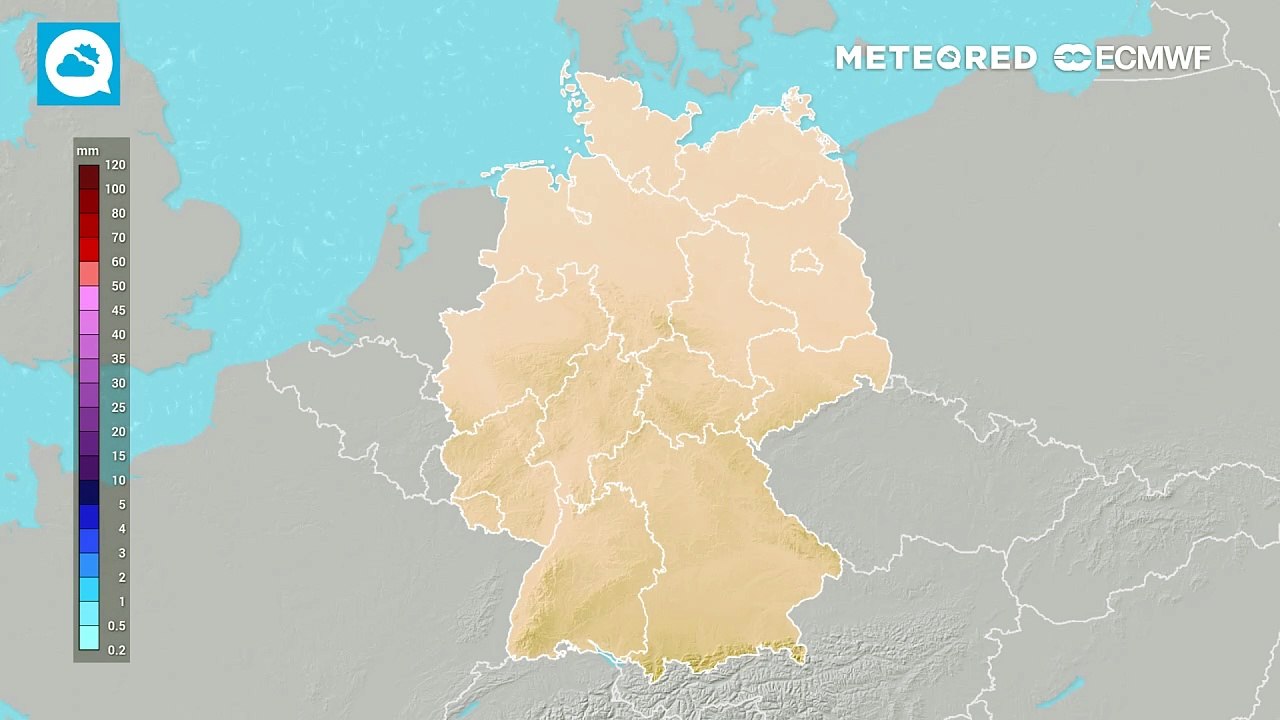 In der Nacht von Samstag auf Sonntag zieht aus Südwesten ein Gewittertief nach  Deutschland!