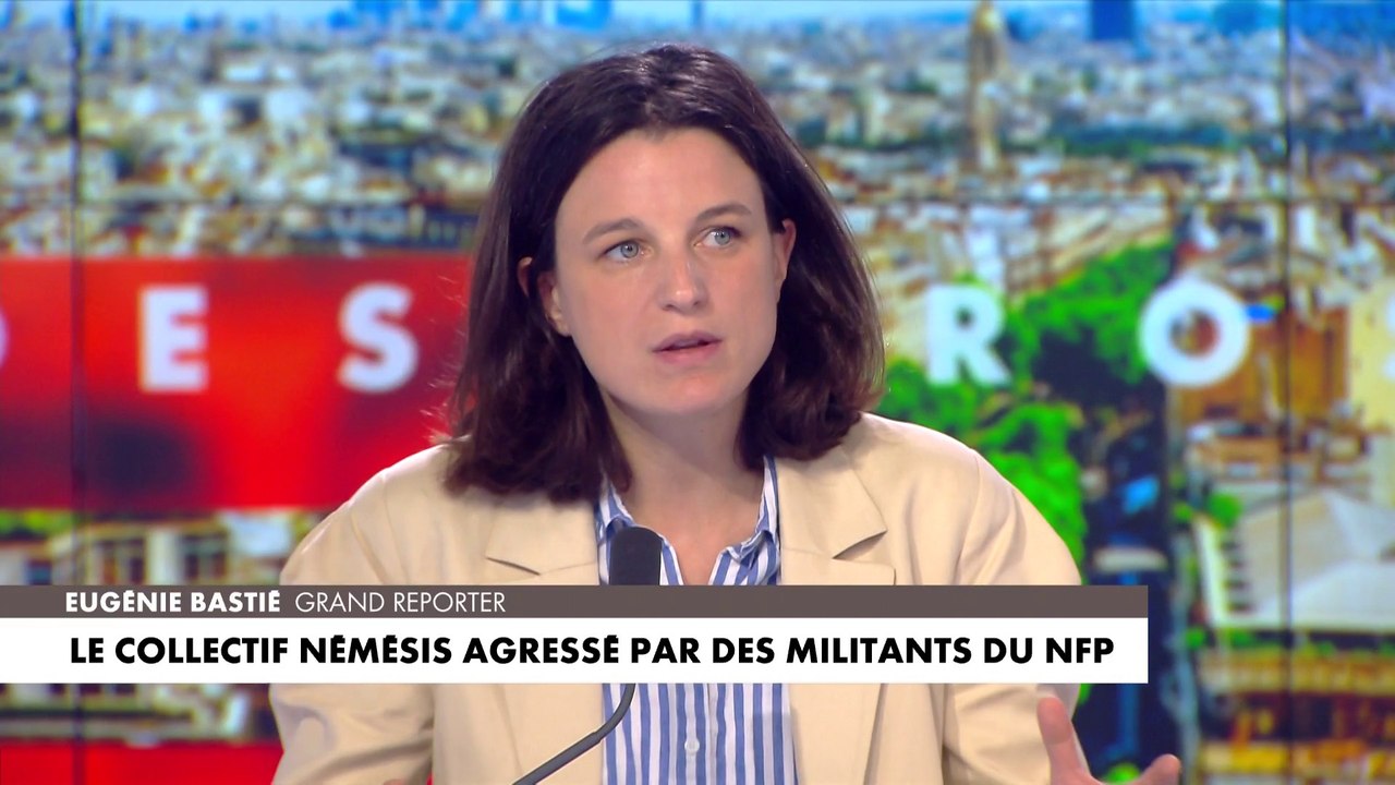 Eugénie Bastié : «Je trouve ça grave qu'une directrice de la CGT, soit disant féministe, ne dise rien quand des femmes se font molester en plein milieu d'un meeting»