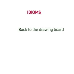Idioms