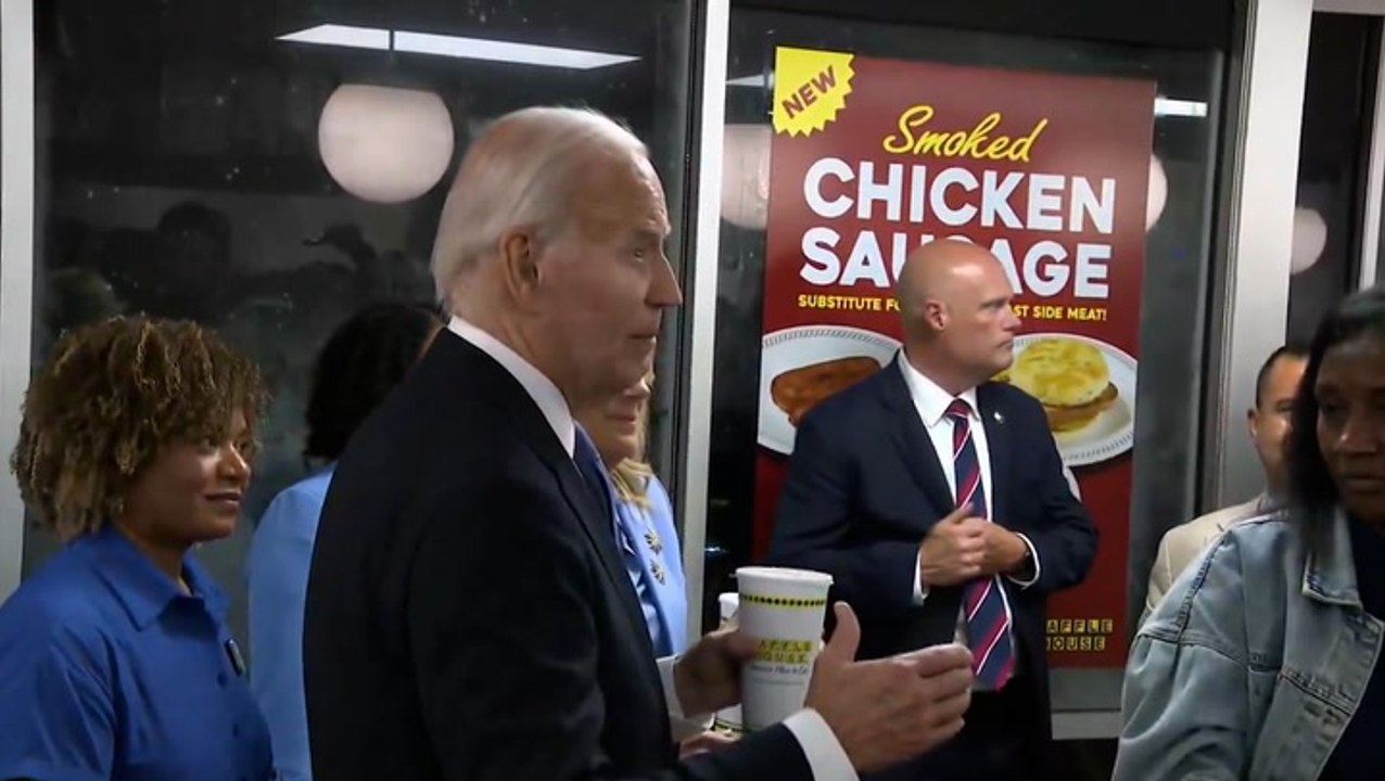 Biden makes pit stop at Waffle House in Atlanta after first presidential debate: ‘I think we did well’