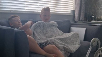 Boys’ dream comes true with a surprise start to their summer vacation