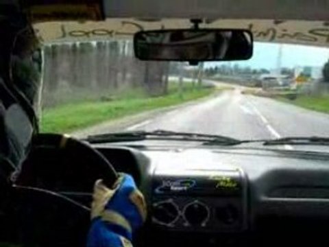 Slalom St Vallier 2008 / 205 rallye N1 Sébastien BOIGET