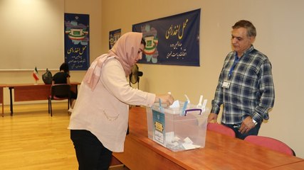 Türkiye'deki İranlılar sandık başında