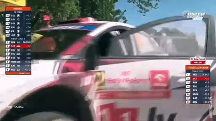 WRC 2024 Poland SS02 Sesks Surprised 2ND Place Funny Interview