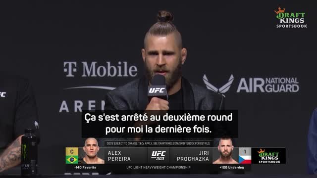 UFC 303 - Prochazka : Pas au meilleur de ma forme lors de notre dernier combat
