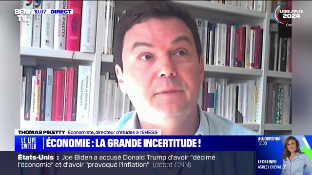 Législatives: pourquoi l'économiste Thomas Piketty soutient le programme du Nouveau Front populaire