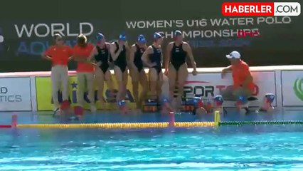 Manisa'da U16 Kadınlar Dünya Sutopu Şampiyonası başladı