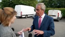 Nigel Farage challenged on Reform UK activist using racist slurs