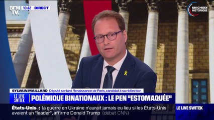 Sylvain Maillard (Renaissance) sur le Rassemblement national: "Le vernis est en train de craquer"