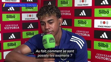 Yamal : "Je passe en première au lycée !"