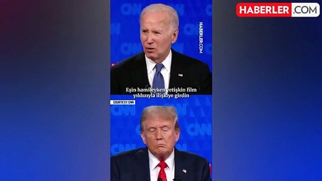 Biden ile Trump'ın canlı yayın düellosuna damga vuran Cinsel ilişki suçlaması
