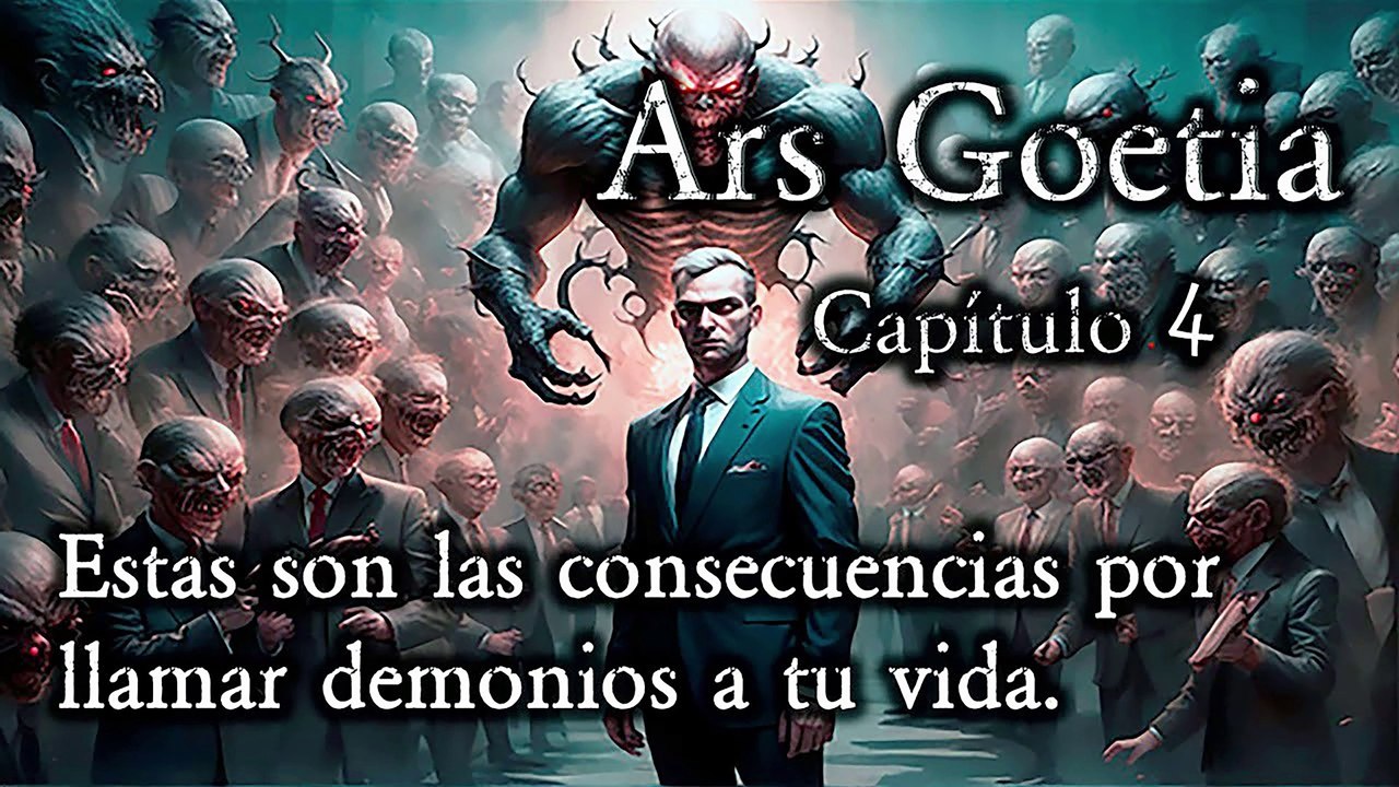 ‍♂️ Ars Goetia Sinopsis Completa. Capítulo 4. ‍♀️Consecuencias de Llamar Demonios Goéticos
