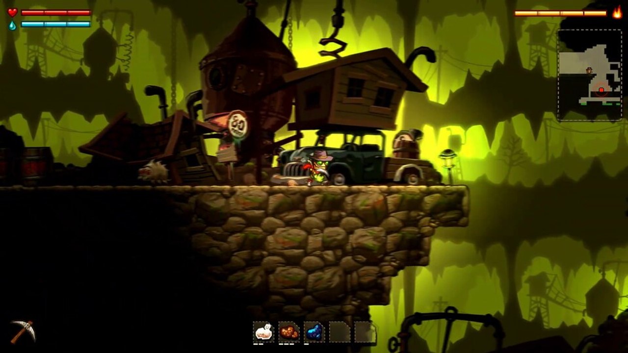 SteamWorld Dig: Launch-Trailer zum Bergbau-Plattformer