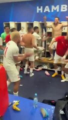 Milli takım maçtan sonra böyle coşmuş