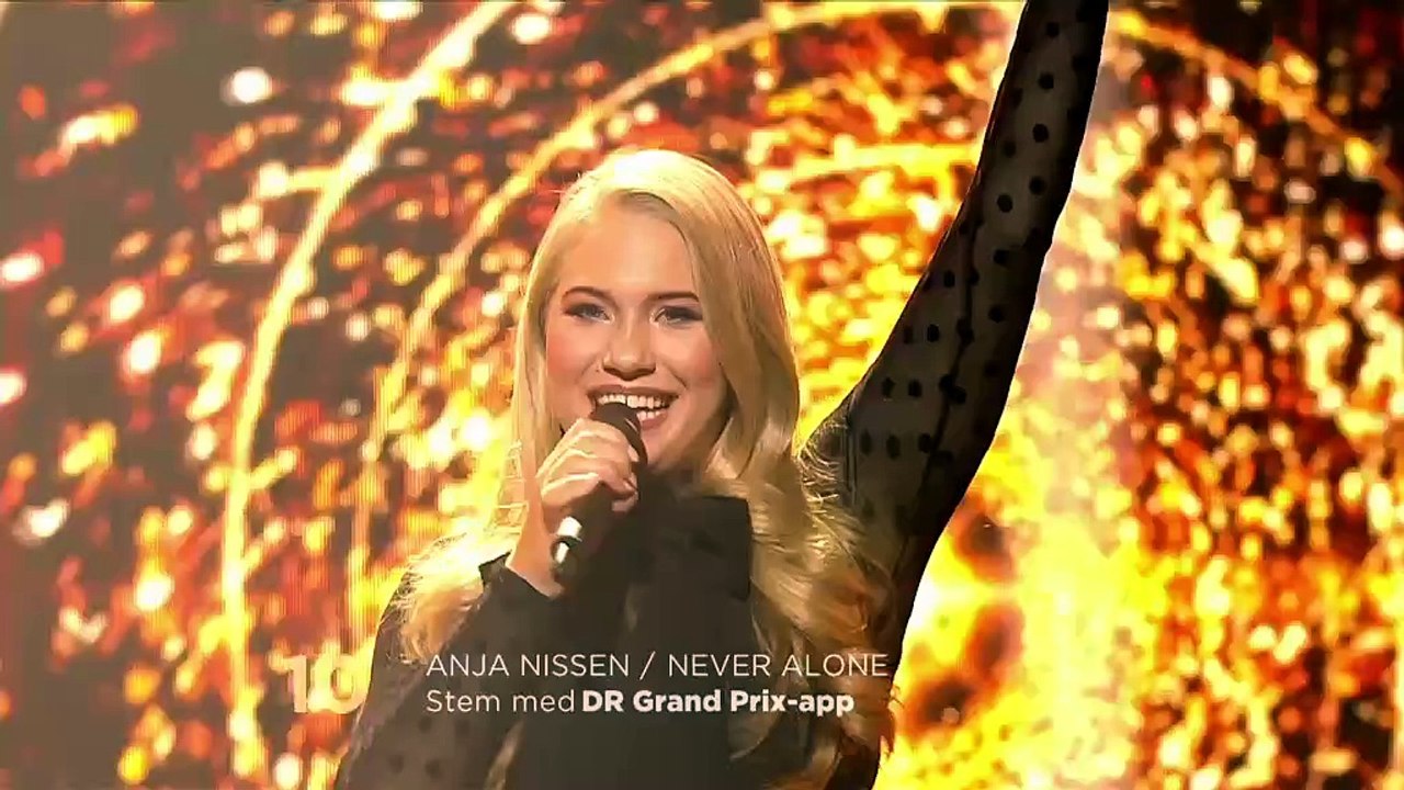 Australske Anja afslutter Grand Prix med et brag | Dansk Melodi Grand Prix 2016 | DR