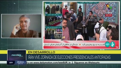 Descargar video: Irán vive jornada de elecciones presidenciales anticipadas