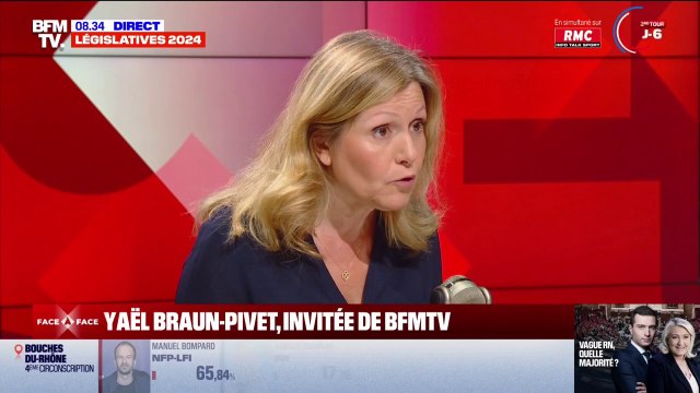Yaël Braun-Pivet sur les législatives: C'est très simpliste de considérer que c'est la faute d'un seul homme