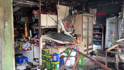 Kayseri'de hasar gün ağarınca ortaya çıktı